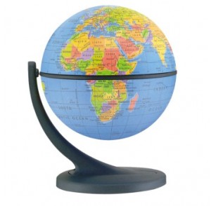 Blue Wonder Mini World Globe